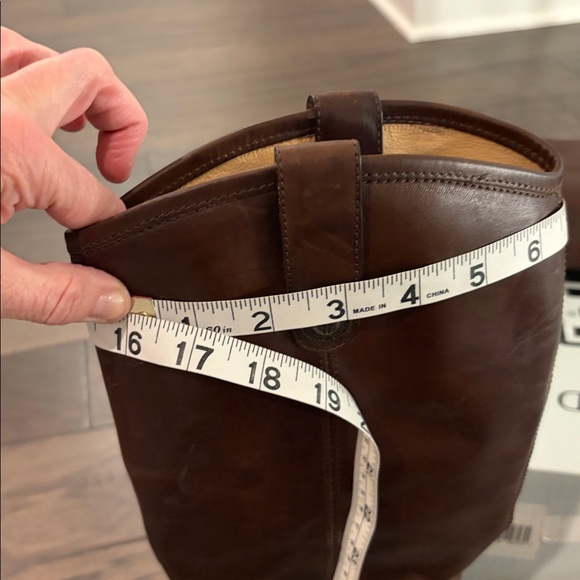 Frye Melissa Button Boots Sz 7.5 Extended Calf - Picture 13 of 13